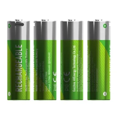 Lithium-ion type 18650 oplaadbare batterij